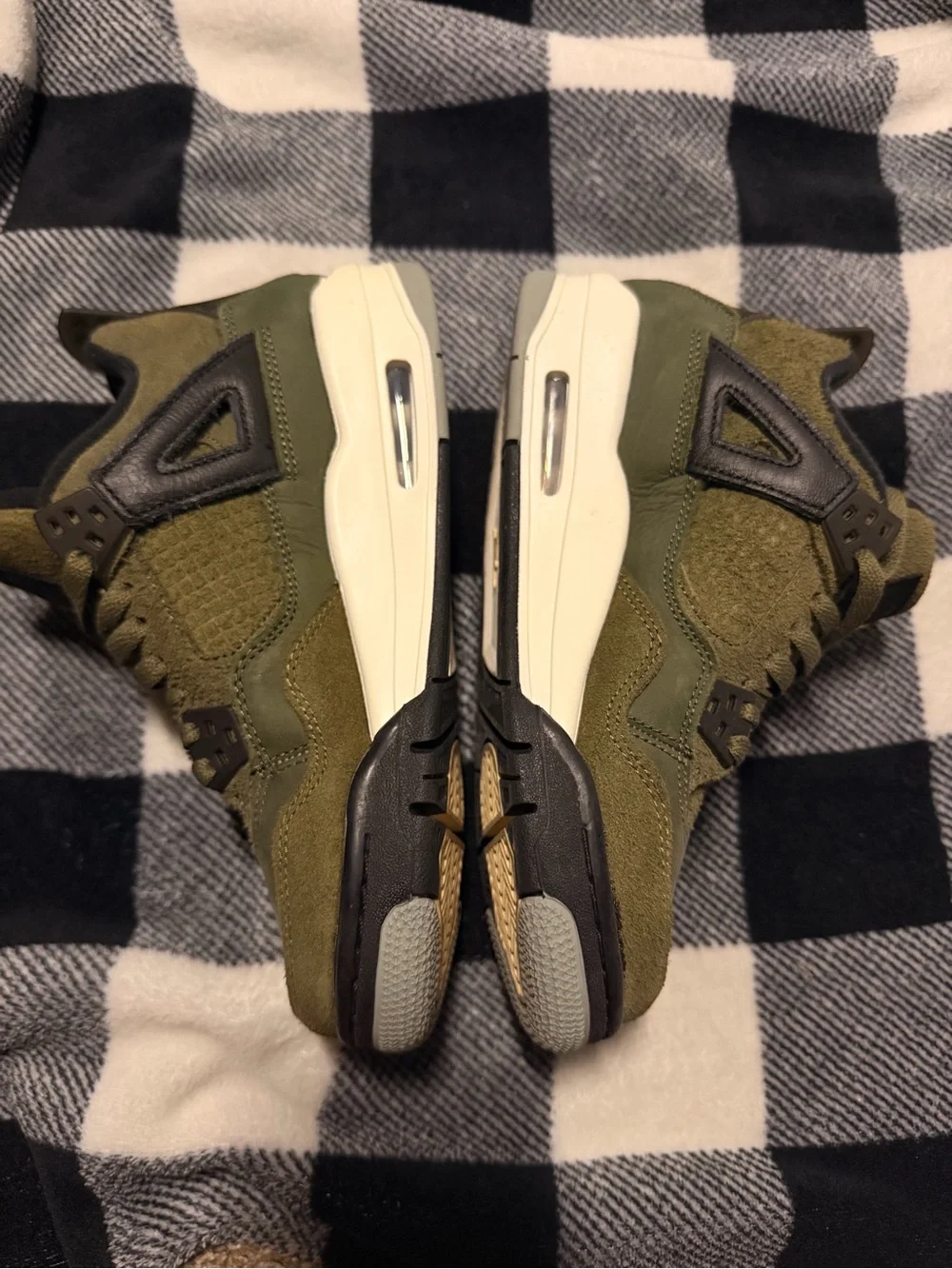 Jordan Kid’s Sneakers - Olive Green & Black